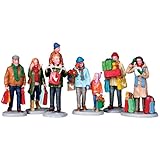 Lemax Village Collection Holiday Shoppers Set of 6 # 92683