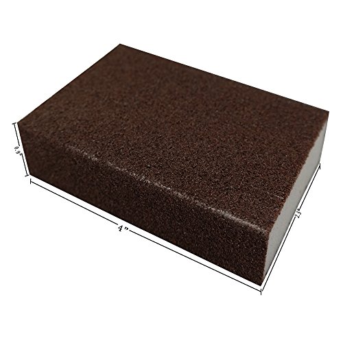 Cand Sanding Sponge, Fine Grit, 12-pack