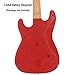 RuiyiF Kids Guitars for Boys Girls Beginners 26Inch - Red + White