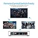 AMICCOM HDMI Switch, Premium 5 Port High Speed HDMI Switcher Box with IR Wireless Remote & AC Power Adapter - Supports 4K and 3D Videos & DTS Audio Codecs (3 Port)