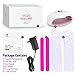 MiroPure UV LED Nail Lamp Nail Dryer Light, 54W Professional Nail Curing Lamp Nail Light for Gel Polish with 30s/60s/99s Timer, Gel Nail Machine with Auto Sensor LCD Screen with Anti-UV Gloves Offered
