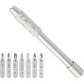 JEUCLEL 7-in-1 Magnetic Multi Screw Driver, Adjustable Screwdriver Tool Set | Ratcheting, Phillips, Slotted, Pozidriv, 1/4 Nut Driver, Daily Repair Kit, Outdoor, Portable Tools, CR-V