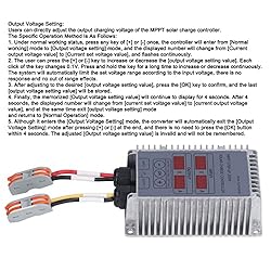 Solar Controller, Boost MPPT 24‑85V Voltage LED