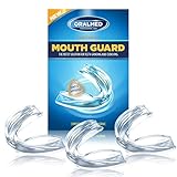 Night Mouth Guard-Anti Teeth Grinding & Clenching - Stop Bruxism & TMJ - Custom Fit - BPA Free Medical Grade Dental & Athletic Teeth Guard