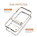 LABC, iPhone 8 / iPhone 7 Case, Kickstand Clear Case, Easy Grip/High Durability/Anti Slip/Protection -Black (LABC-126-CBK)