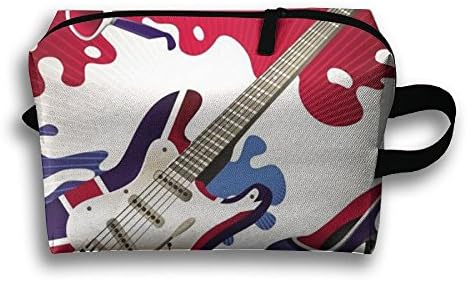 Jnunomkig Storage Bag Guitar &amp; Beach Receiving Bag With Plain Oxford Floral Cloth For Women/Girls Multi-function Cosmetic Sewing Kit Stationery &amp; Make-up