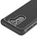 Honor 6X Case, Huawei Mate 9 Lite Case, CoverON [HexaGuard Series] Slim Hybrid Hard Phone Cover Case for Huawei Honor 6X / Mate 9 Lite - Black