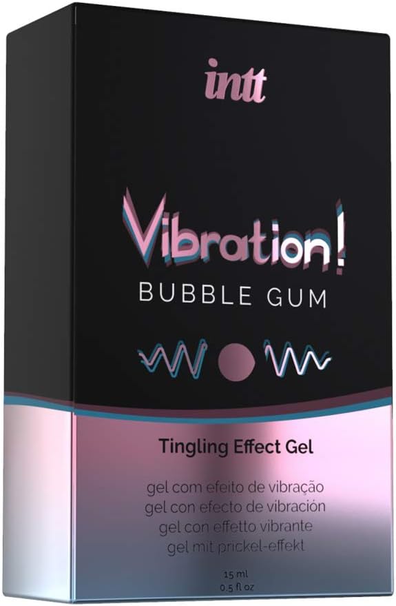 INTT Vibration! Bubble Gum Tingling Gel-VIB004 Transparent One Size - Image 4