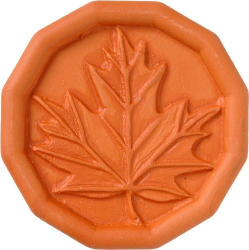 JBK Maple Leaf Terra Cotta Brown Sugar Saver by JBK Pottery