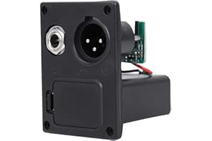 BNINETEENTEAM 9V Guitar Battery Case,Battery Case Holder Cover Box for Active Guitar Bass Pickup Electronics Black Plastic Performance Accessory