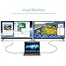 LENTION 6FT USB C to HDMI 2.0 Cable Adapter (4K/60Hz) Compatible 2023-2016 MacBook Pro, New iPad/Surface/Mac Air, Note 21/20/10, Stable Driver Certified (CB-CU707-2M, Space Gray)