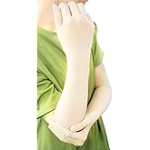 JAMOR Ultrathin Women Lace Long Gloves Ladies Wedding Outdoor Party Lace Gloves