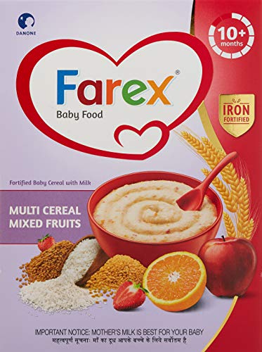 mixing baby cereal with baby food