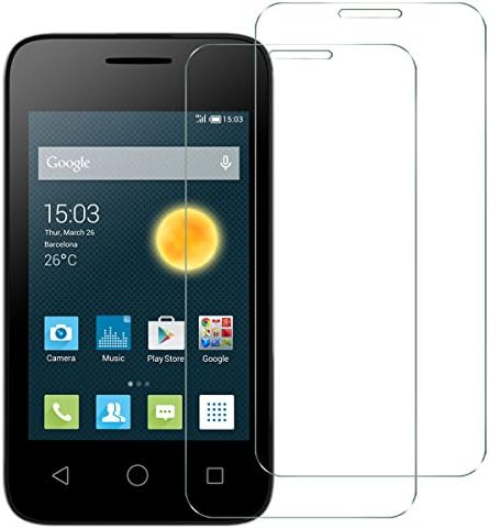 Mopiss &apos 2 Tempered Glass Screen Protector for Alcatel One Touch Pixi Pack Of 3 (3.5)