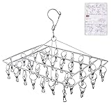 Rosefray 36 Wires Laundry Rack, Stainless Steel Clothes Racks for Hanging Clothes, Clothes Dryer