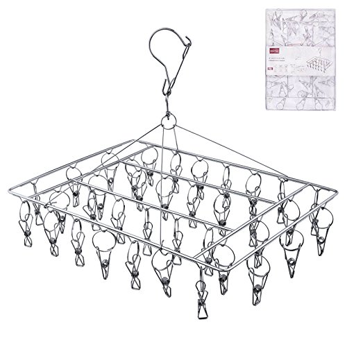 Rosefray 36 Wires Laundry Rack, Stainless Steel Clothes Racks for Hanging Clothes, Clothes Dryer