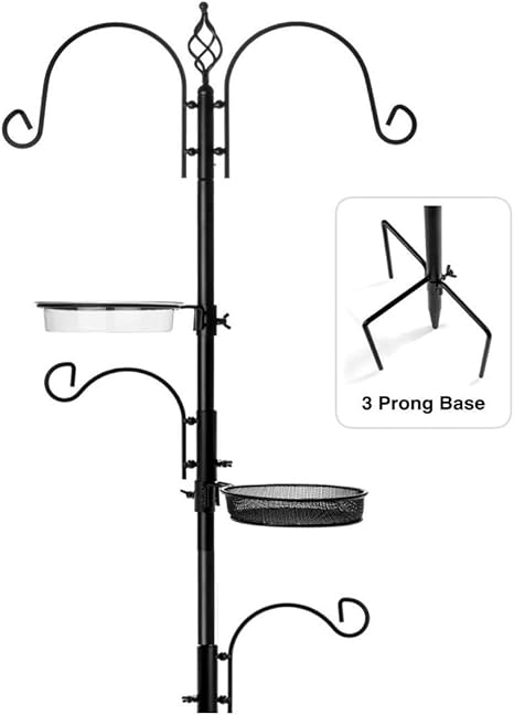 Amazon Com Rhino Tuff Products Bird Feeder Stand Deluxe Bird