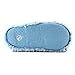 Frozen Kids A-Line Slippers (7/8 M US Toddler, Silver/Blue Elsa & Anna)