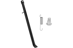 Motorcycle Side Kickstand 420mm 16.54in Metal Side Stand Support Replacement for Apollo Dirt Pit Bike CRF50 CRF70 Universal F