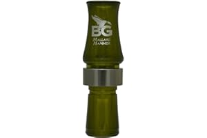 BUCK GARDNER CALLS BGC Mallard Hammer - Olive Green - Polycarbonate