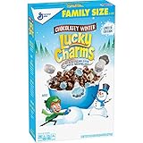General Mills Lucky Charms Chocolatey Winter Family Size Cereal (Limited Edition) (21.2 oz.) (1 PACK)