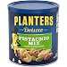 PLANTERS Deluxe Pistachio Mix, 14.5 oz. Resealable Container | Variety Mixed Nuts with Pistachios, Almonds & Cashews | Shareable Snack & Great Source of Energy | Kosher