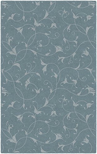 Brumlow Millsbrumlow Mills Caitlin Simple Home Indoor Area Rug With Floral Print Pattern Perfect For Any Living Room Decor Dining Room Kitchen Rug Or Bedroom Area Rug 5 X 8 Blue