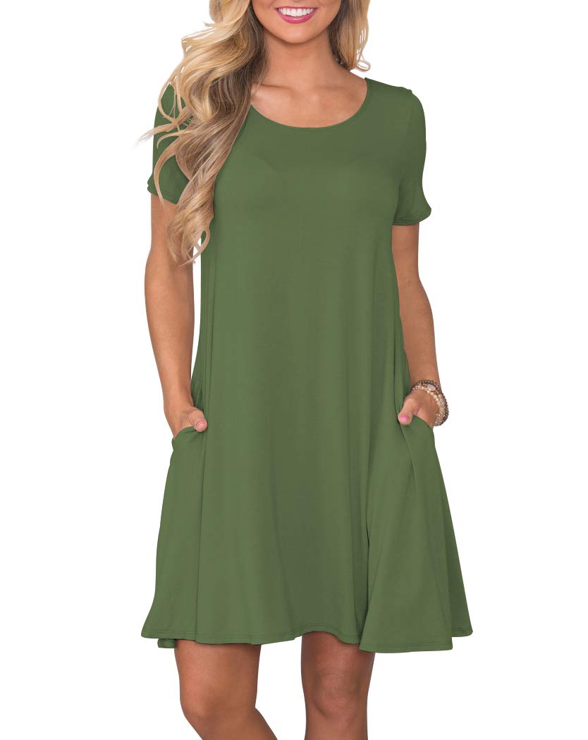 womens swing dress with pockets