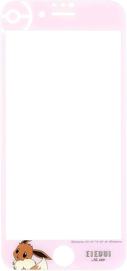 Amazon カラー イーブイ Iphonese第2世代 Iphone8 Iphone7 6s ポケットモンスター ガラス スクリーン プロテクター 強化ガラス 9h 保護フィルム 全面保護 ガラスフィルム 保護ガラス グッズ フィルム ポケモン ピカチュウ イーブイ メタモン アイフォン 4 7 Iphone