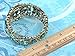 Alilang Vintage Inspired Flower Dragonfly Blue Bangle Cuff Bracelet