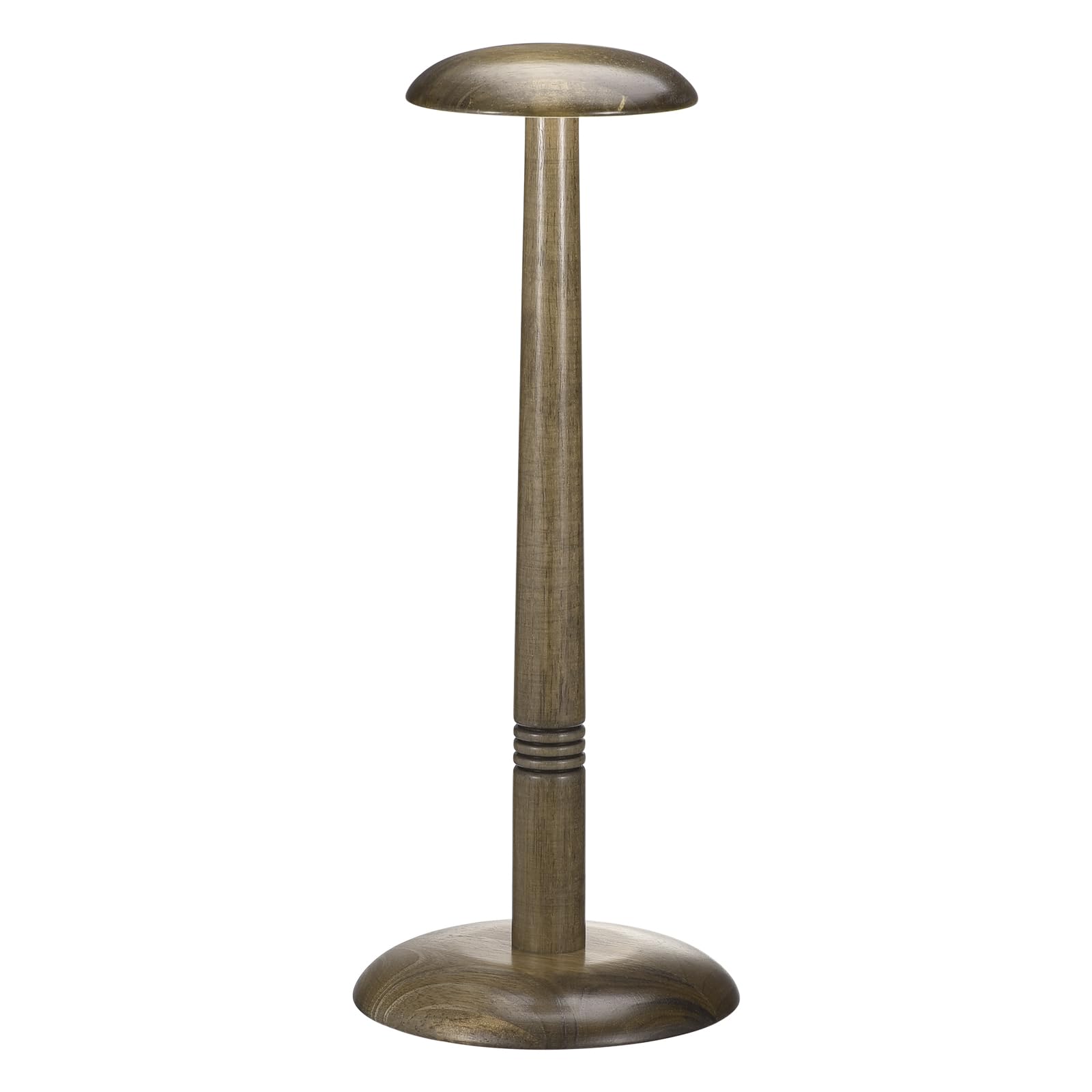 Uxcell Hat Rack Stand and Tabletop Wig Display Stand with Dome Design 17 Inch Height for Baseball Caps, Fedora, Wigs, Coffee