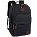 Ibagbar Vintage Canvas Backpack Rucksack Laptop Bag Computer Bag Daypack Travel Bag College Bag Book Bag School Bag Gym Bag Sports Bag Hiking Bag Camping Bag Weekend Bag Black