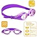 COOLOO Kids Swim Goggles, Pack of 2, Swimming Goggles for Children Boys Girls Youth and Early Teens from 3 to 12 Years Old, Anti-Fog, Waterproof, Clear Vision, No Leaking