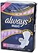 ALWAYS Maxi Size 5 Extra Heavy Overnight Pads With Wings Unscented, 27 Count