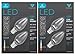 (4 Bulbs) Triangle Bulbs 0.5-Watt C7 LED Night Light Bulb, Clear, 4-Pack