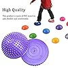 XCZGSS-Spiky-Yoga-Half-Ball-Foot-Massage-Balls-16cm-PVC-Anti-Slip-Hemisphere-Stability-Pilates-Fitness-Exercise-Balance-Skills-Training Spiky Yoga Half Ball with Pump, Foot Massage Balls 16cm PVC Anti-Slip Hemisphere Stability Pilates Fitness Exercise…