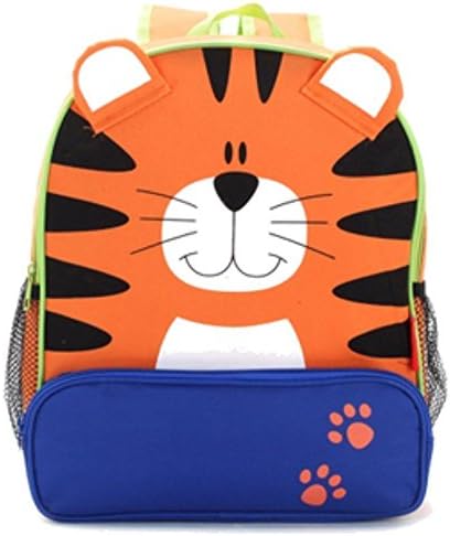Cute Fun Children's Character Backpack, Delightful Colors, Durable Construction, Rugged 600D Canvas Won't Rip. Choose From 5 Popular Characters: Ladybug, Butterfly, Monkey, Dog &amp; Tiger