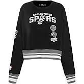 Pro Standard NBA womens Womens Nba Retro Classics Brushed Back French Terry Crewneck Sweatshirt