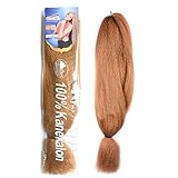 100% kanekalon jumbo braid hair extension 48inch pression braid crochet 57g feel me hair (48inch, 27#)