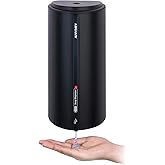 anydry 29fl.oz/850ml Commercial Automatic Liquid Soap Dispenser Wall-Mounted Large Capacity Model AD1209 Black