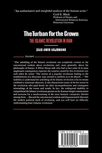 The Turban for the Crown: The Islamic Revolution in Iran (Studies in Middle Eastern History)