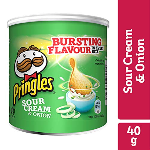 Pringles Sour Cream and Onion 40g Pack - Image 17