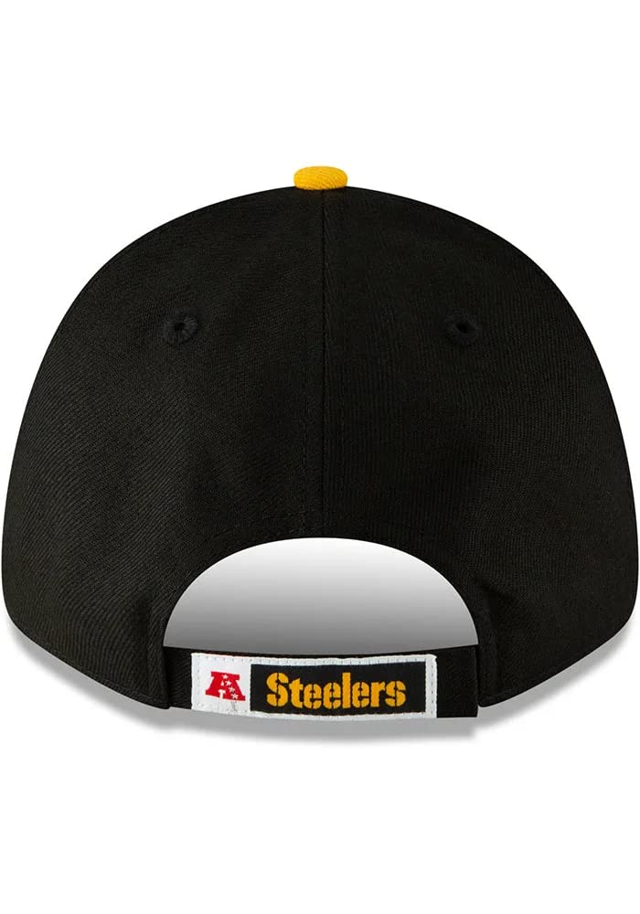 New Era NFL The League 9FORTY Adjustable Hat Cap One Size Fits All (Pittsburgh Steelers Alternate)