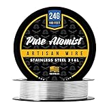 Pure Atomist PA-SS316L-24G100 Stainless Steel 316L 24 Gauge 100 ft. Wire