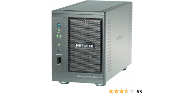 Amazon Com Netgear Rnd00 0 Readynas Duo V2 Sin Disco 2 Bay Usb 3 0 Almacenamiento En Red Para Usuarios Domesticos Y Soho Ultima Generacion Electronics