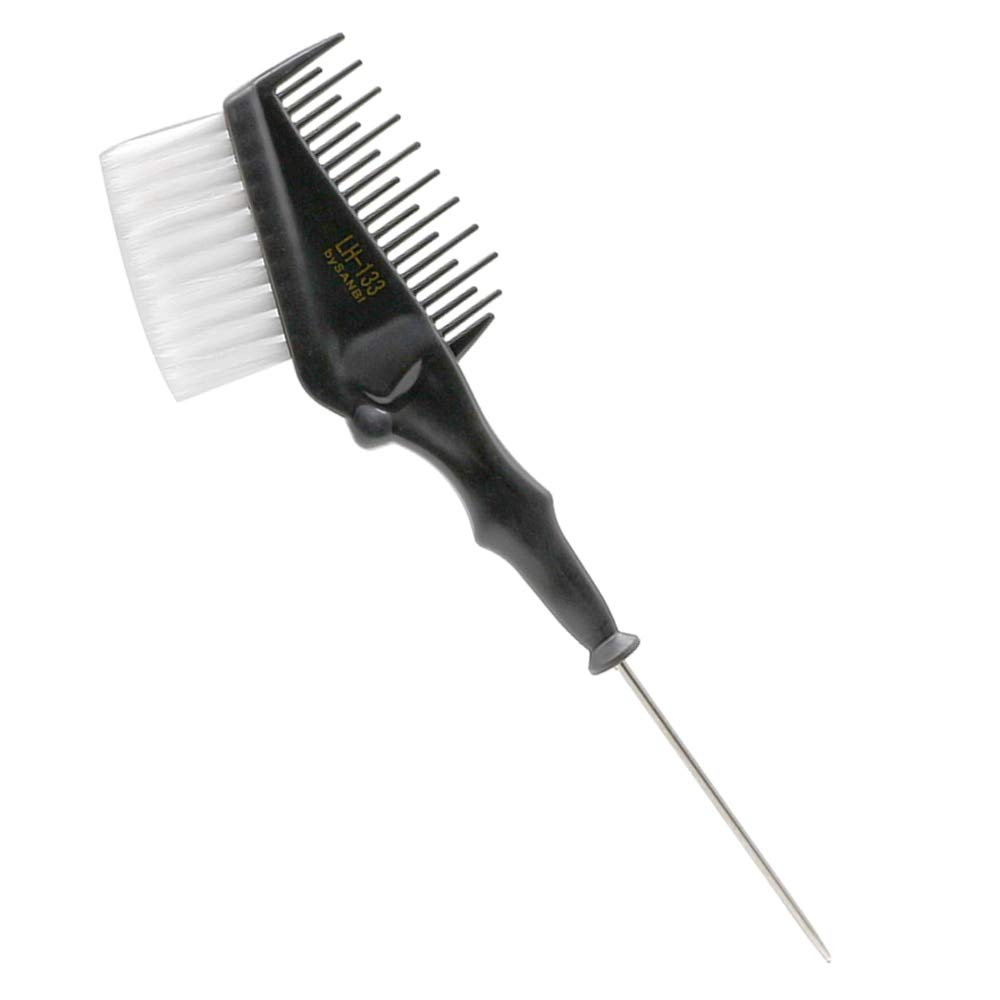 Buy 3nh 1pc 1 Piece Metal Tail Tip Hair Coloring Comb Double Use