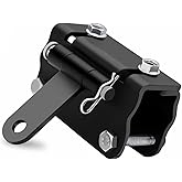 Heavy Duty Adjustable Snowmobile Thread Trailer Hitch Set Adjustable Snowmobile Towing Hitch