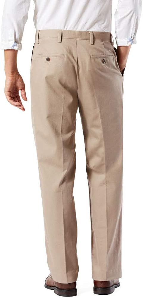Dockers Men's Classic Fit Easy Khaki Pants - Pleated at  Men’s Clothing store