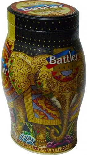 Battler Tin Caddy Any Time Ceylon Black Tea High Grown, Pekoe