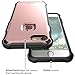 i-Blason iPhone 7 Case, Venom Dual Layer Apple iPhone 7 Case Cover Ultra Slim Hybrid TPU Cover/Hard Outter Shell (Rose Gold)